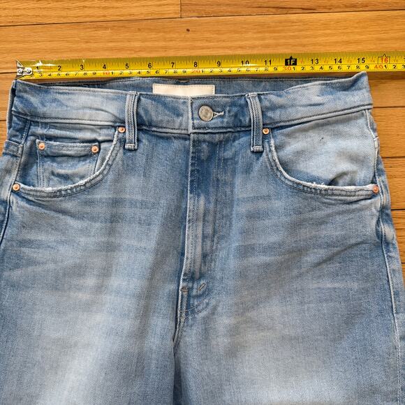 Mother The Scooter Ankle Bootcut Jeans in Don't be a Square Size 29 - Picture 11 of 13